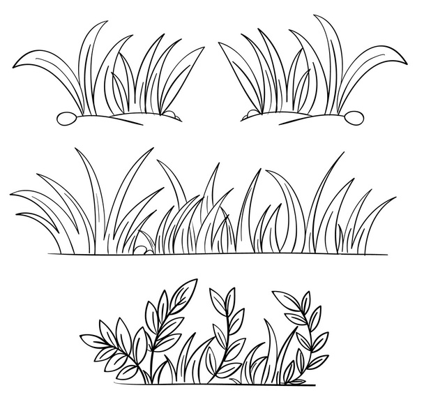 Трава
 - Вектор, зображення