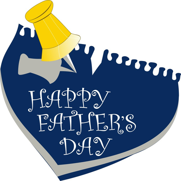 Happy father's day - Vector, Image