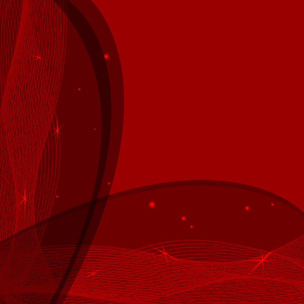 Bright Red Background - Vector, Image