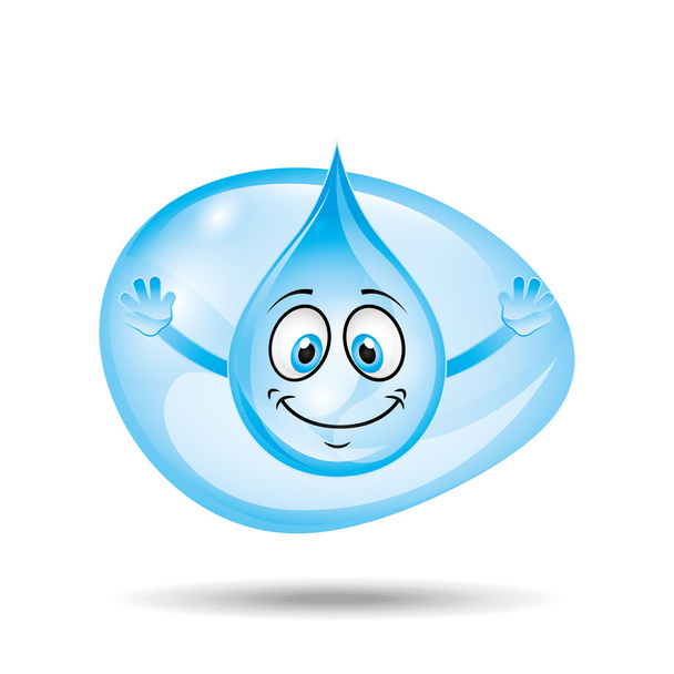 water character design - Вектор,изображение
