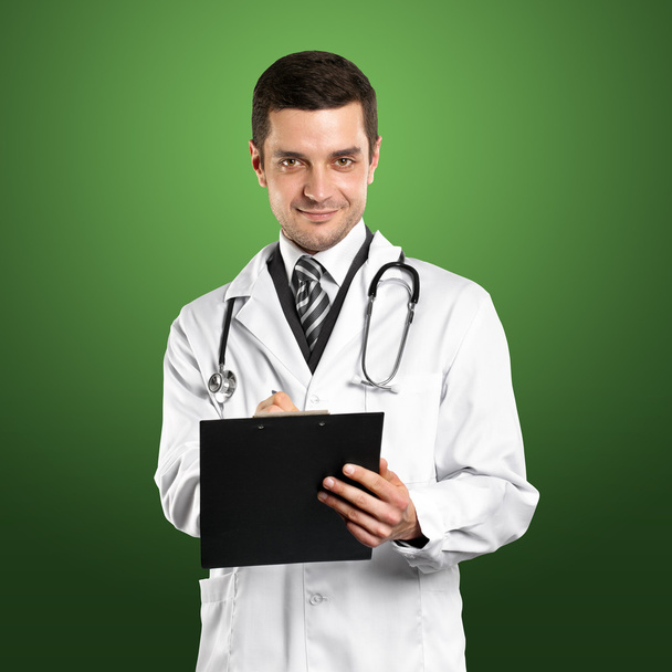arts man met stethoscoop - Foto, afbeelding