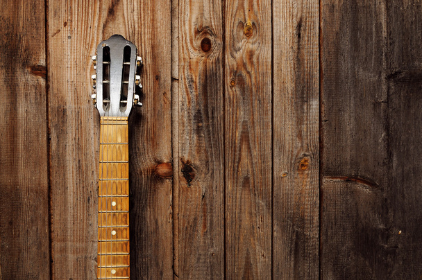 Pescoço da guitarra
 - Foto, Imagem
