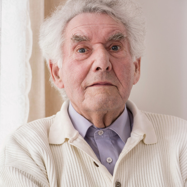 Content elderly man - Photo, image