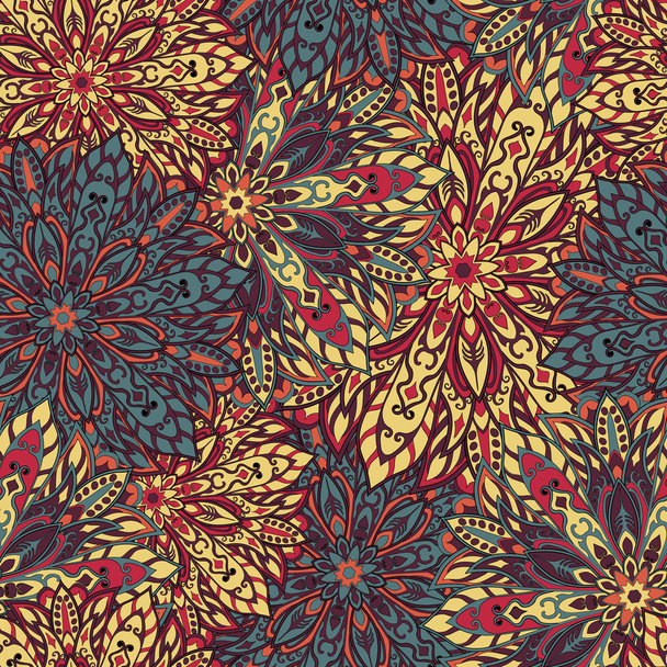 Seamless mandala pattern - Vektori, kuva
