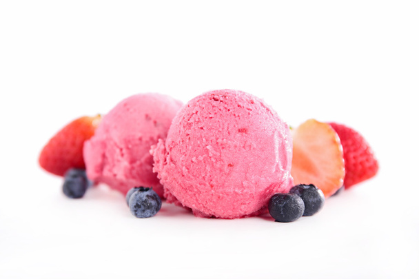 berry ice cream - Valokuva, kuva