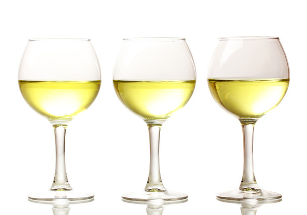 Wineglasses isolated on white - Valokuva, kuva