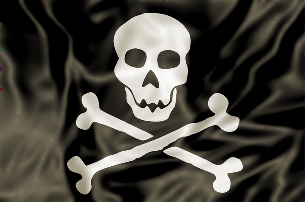 la bandera pirata
 - Foto, Imagen