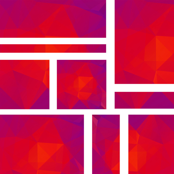 Abstraktní moderní poligonal pozadí - Vektor, obrázek