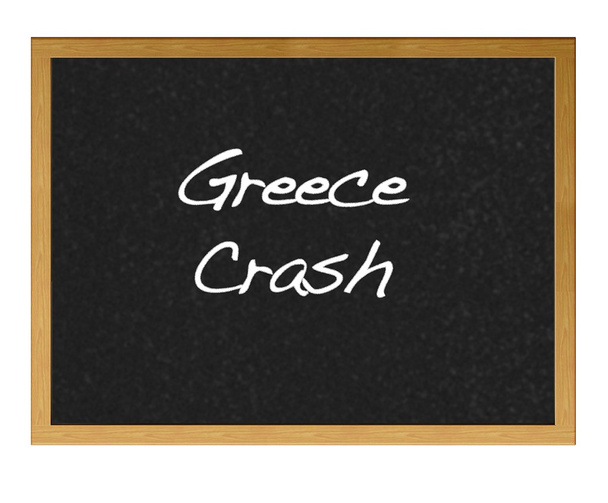 Griekenland crash. - Foto, afbeelding