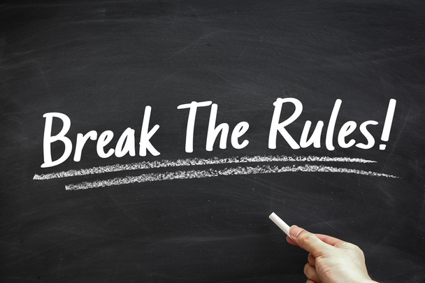 Break The Rules - Foto, Bild