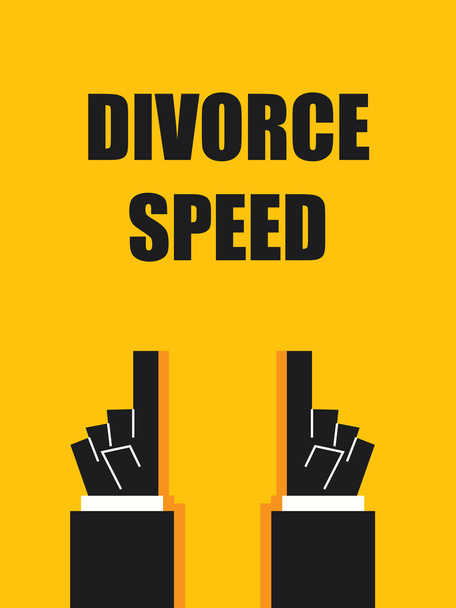 Boşanma hız işaret ve sembolleri - Vektör, Görsel
