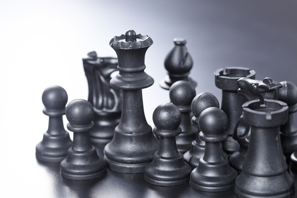 Chiffres d'échecs noirs
 - Photo, image