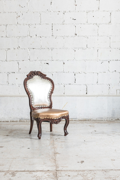 estilo de silla clásica en habitación vintage
 - Foto, imagen