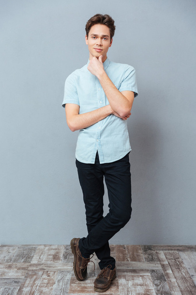 Full length portrait of a casual man - Photo, Image