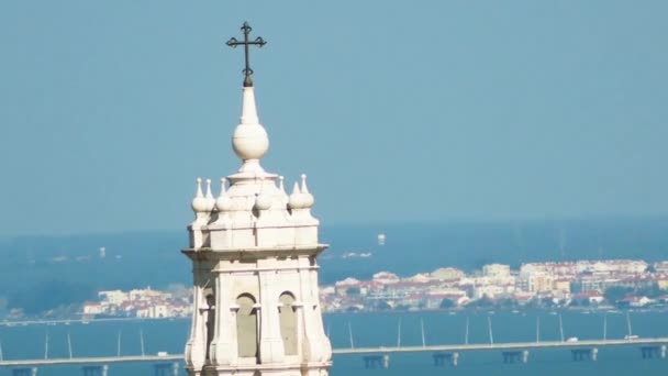 Kościół lub klasztor Sao Vicente - Materiał filmowy, wideo