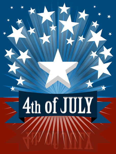 The fourth of july - Vector, afbeelding