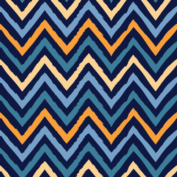 Seamless decorative vector background with zigzag line. Print. Cloth design, wallpaper. - Vector, Image