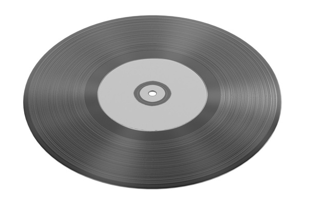 3d render of audio record (vinyl) - Photo, Image