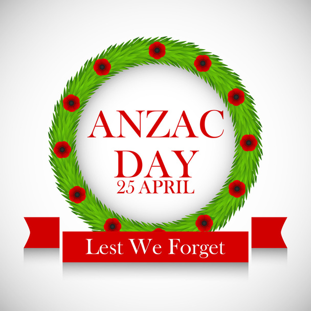Anzac Day Abstract - Vector, Image
