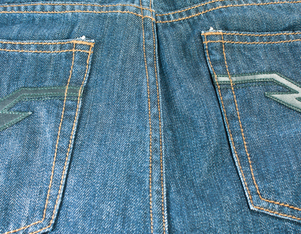 Men blue jeans. - Photo, Image