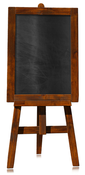 Lege Blackboard op een ezel - Foto, afbeelding