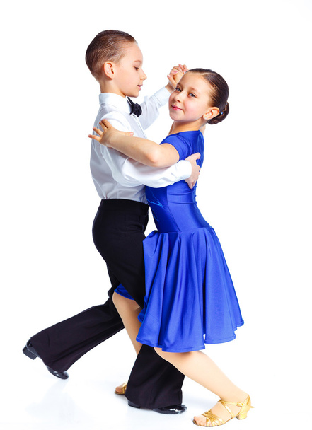 Jóvenes bailarines de salón
 - Foto, Imagen