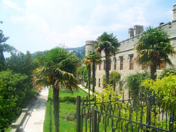 アルプカ、クリミア半島にあるボロンツォフ宮殿  - 写真・画像