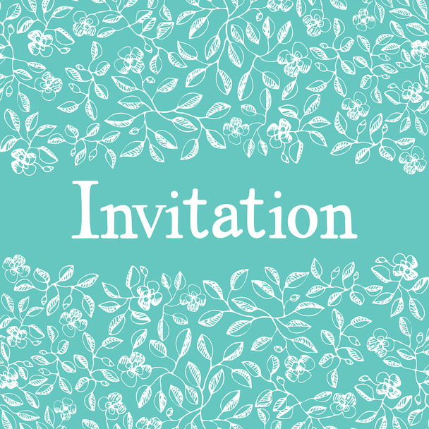 Invitation design card - Vector, Imagen