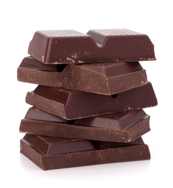 Chocolate bars stack - Фото, зображення