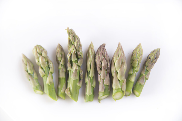 Raw asparagus tips - Valokuva, kuva