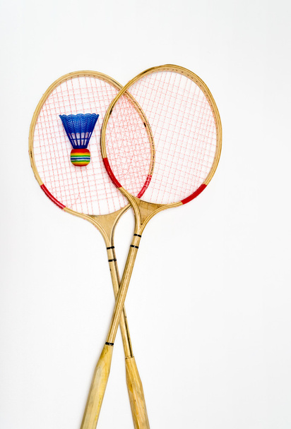 Two rackets for badminton - Фото, зображення