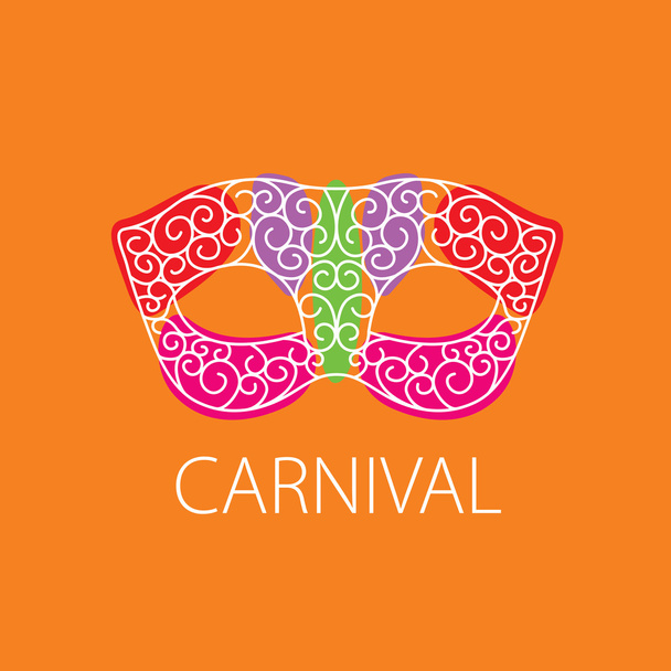 Logotipo do vetor de carnaval
 - Vetor, Imagem