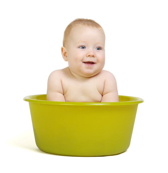  baby in the bath  - Foto, afbeelding
