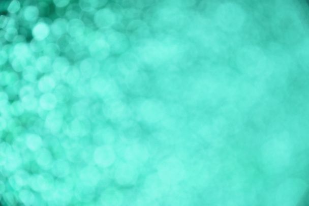 Teal glitter light abstract blur background - Photo, Image