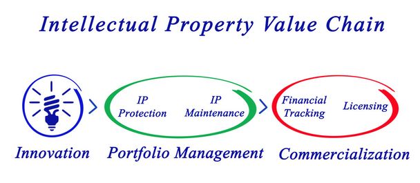 Cadena de valor de propiedad intelectual
 - Foto, imagen