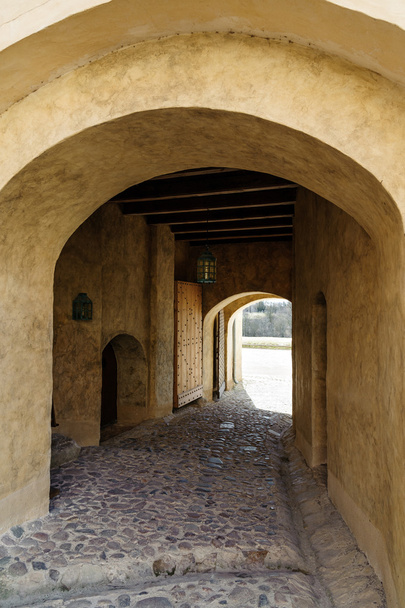 Entrance to castle of Cesis town in Latvia - Photo, Image