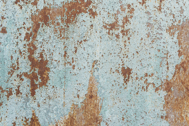 Old rusty painted surface - Foto, afbeelding