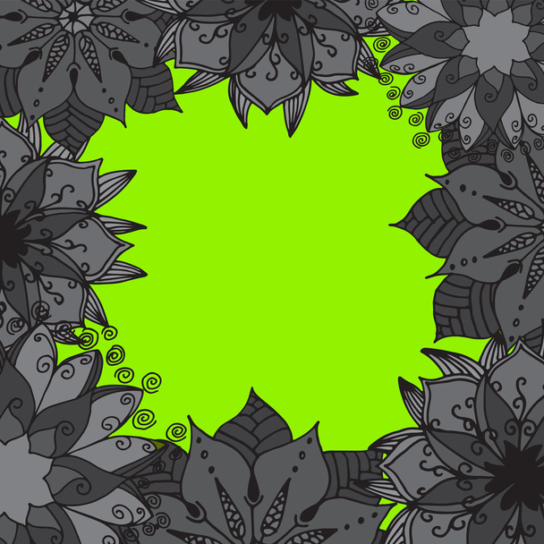Blume Mandala Hintergrund - Vektor, Bild