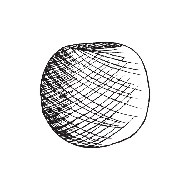 Яйца пряжи
 - Вектор,изображение