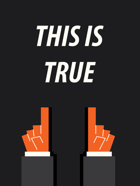 THIS IS TRUE typography  - Vector, Image