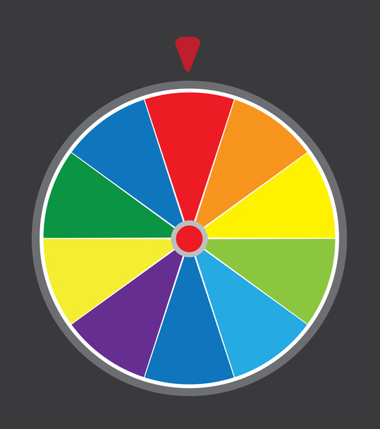 Wheel of fortune - Vector, Image