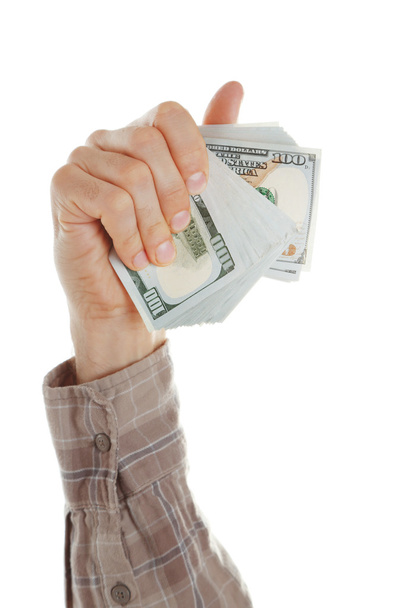 Female hand with money  - Фото, изображение