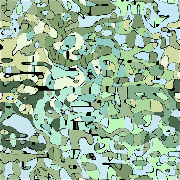 Elvont színek mozaikosság állatok vector - Vektor, kép