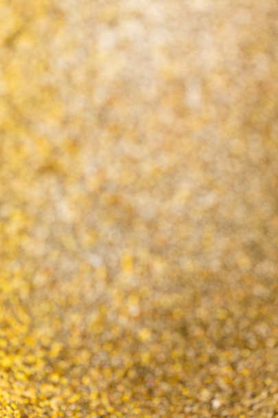Goldgrund, abstraktes goldenes Bokeh-Licht - Foto, Bild
