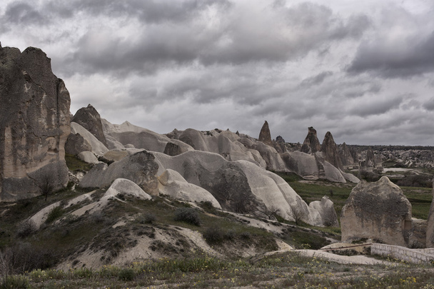 beautiful rock formation at cappadocia in turkey - 写真・画像