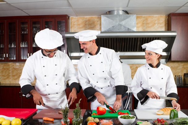 Professional chefs cooking - Foto, Imagem