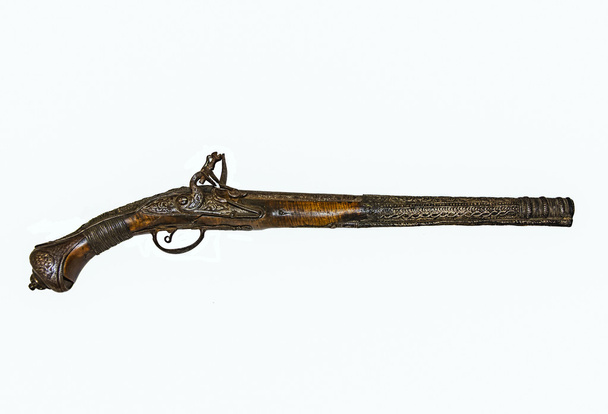 pistolet Flint antique
 - Photo, image