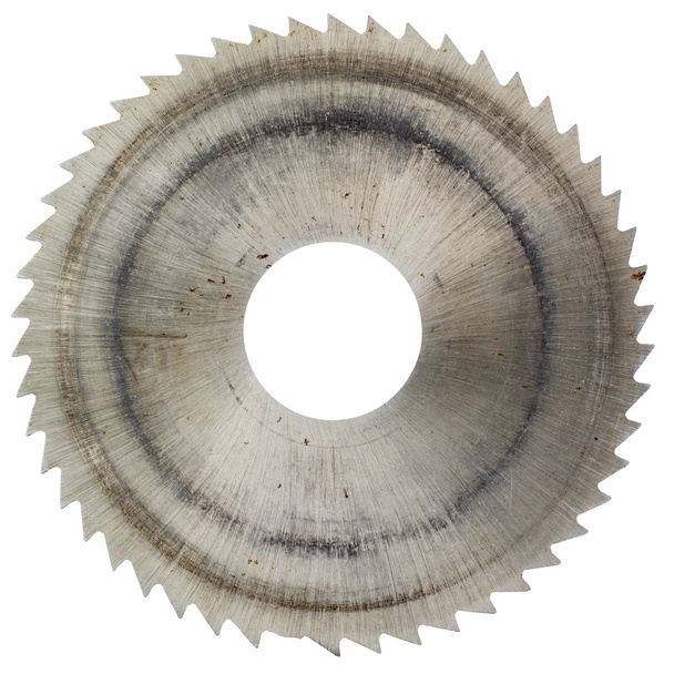 Velha lâmina de serra circular
 - Foto, Imagem