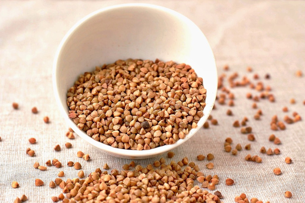 Buckwheat in the bowl - Photo, image