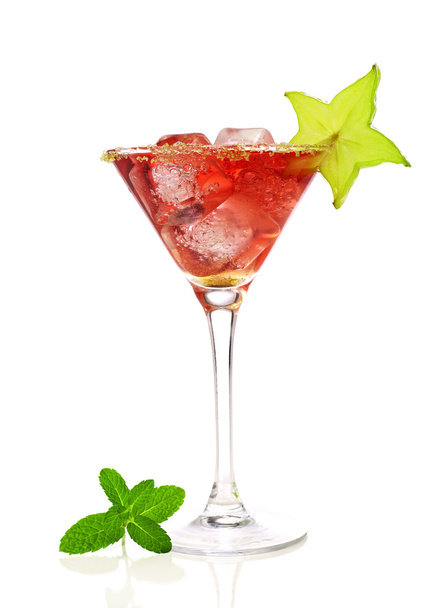 červené martini koktejl - Fotografie, Obrázek